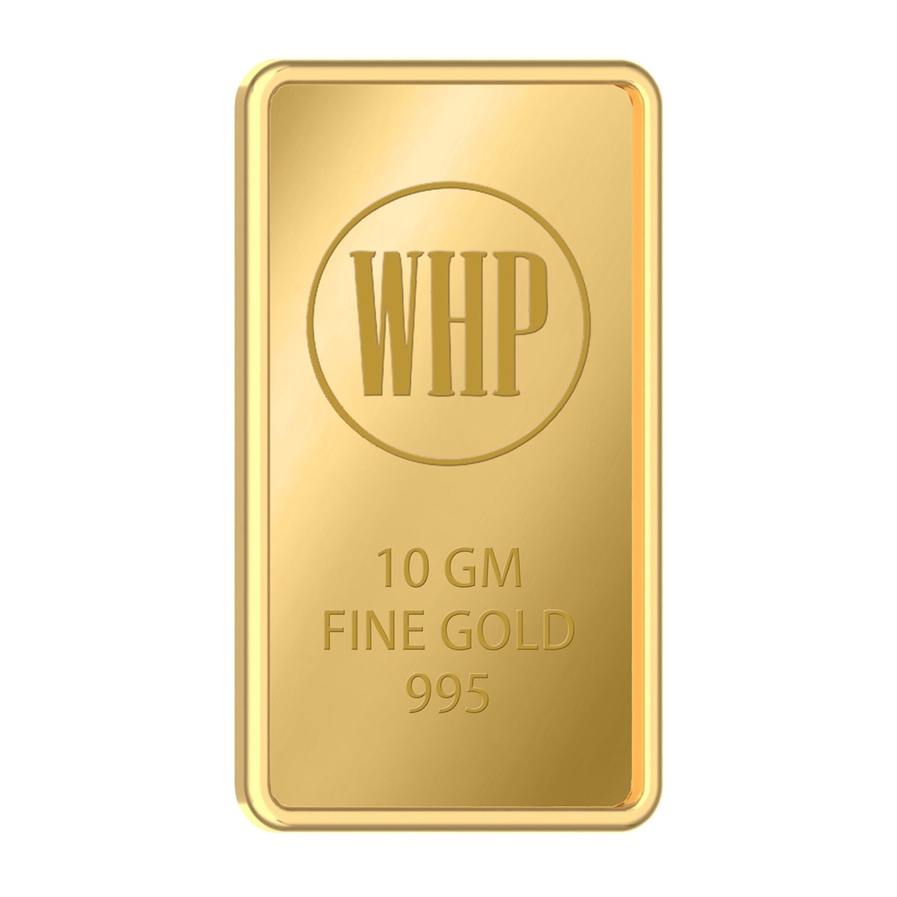 WHP 24KT 995 10 gm Gold Coin WHP Jewellers