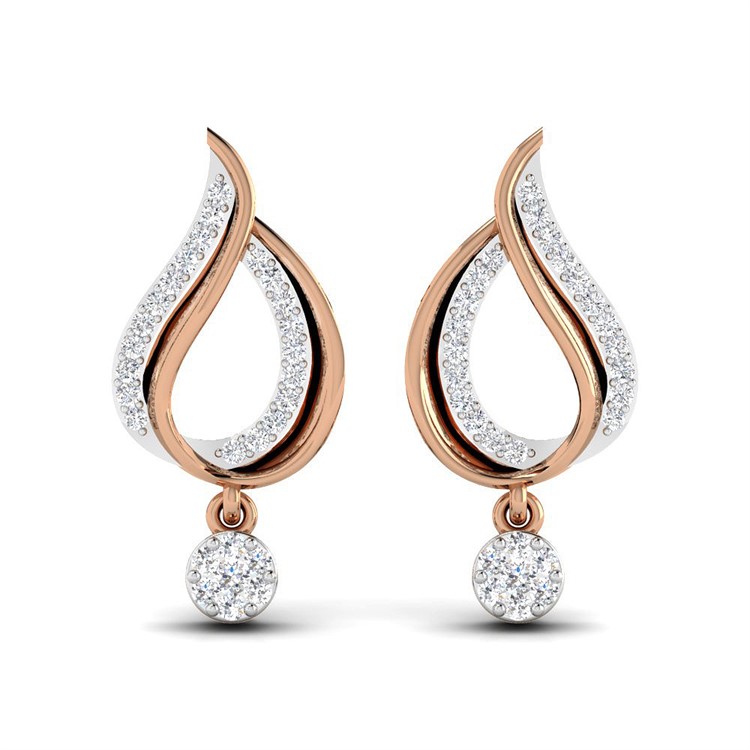 Rose Gold Earring For Women