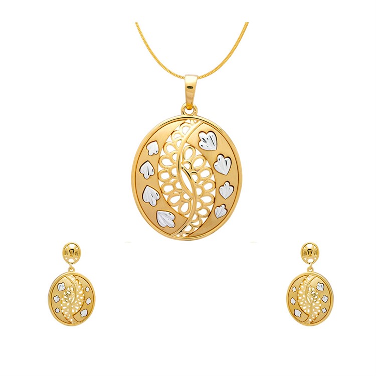 Gold Pendent Set For Women