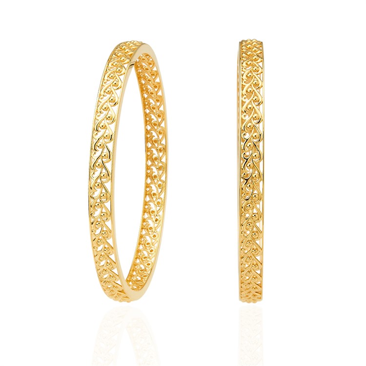 Gold Bangle For Women with Free Gold Coin