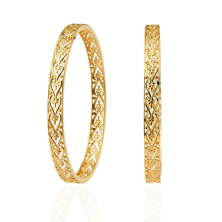 Gold Bangle For Women with Free Gold Coin