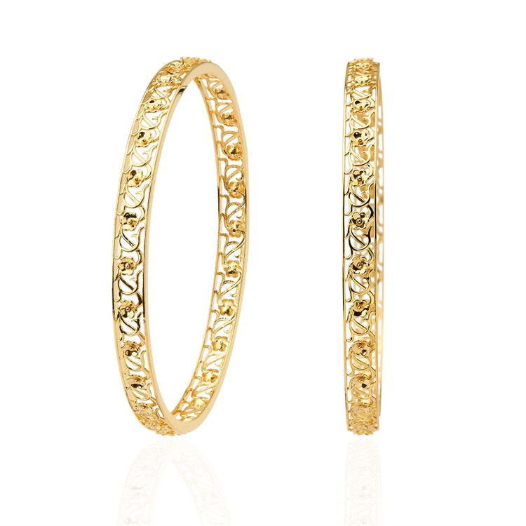 Gold Bangle For Women with Free Gold Coin