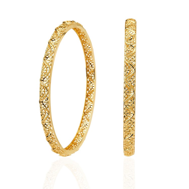 Gold Bangle For Women with Free Gold Coin