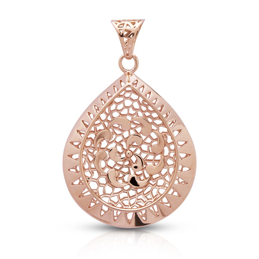 WHP 18KT GOLD PENDENT FOR WOMEN with Free Gold Coin