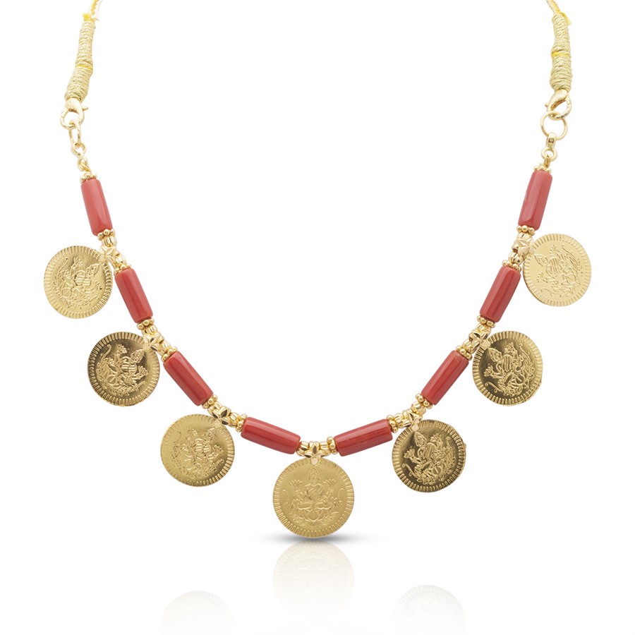 Gold Karwar Necklace For Women