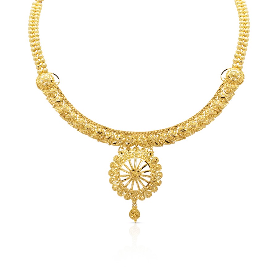 Gold Necklace For Women with Free Gold Coin