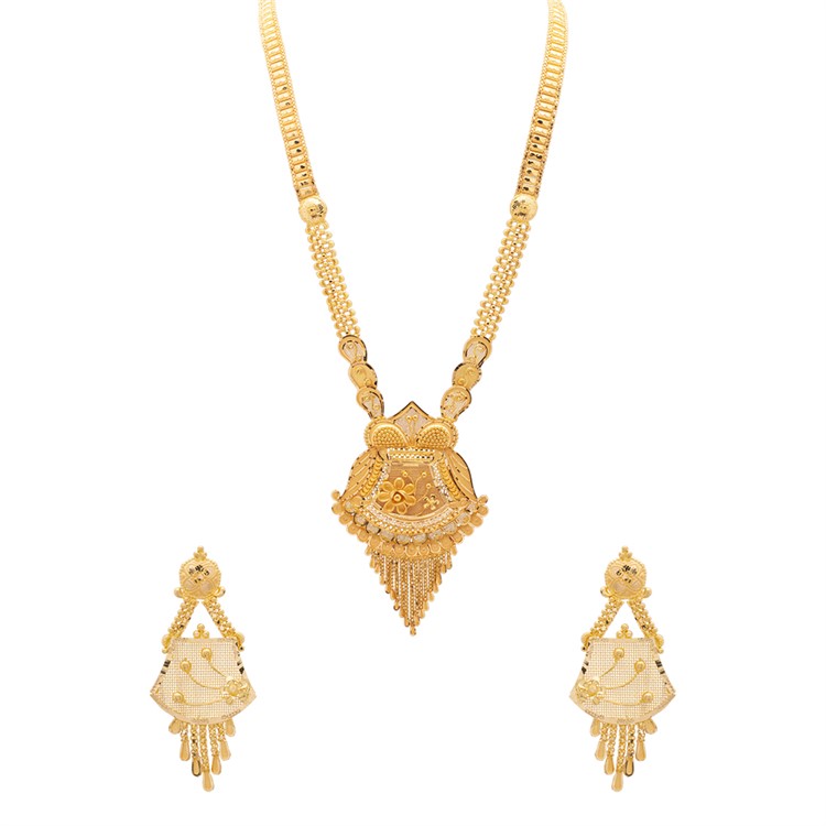 Gold Necklace Set For Women