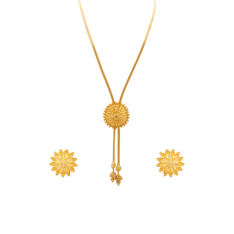 Gold Necklace Set For Women