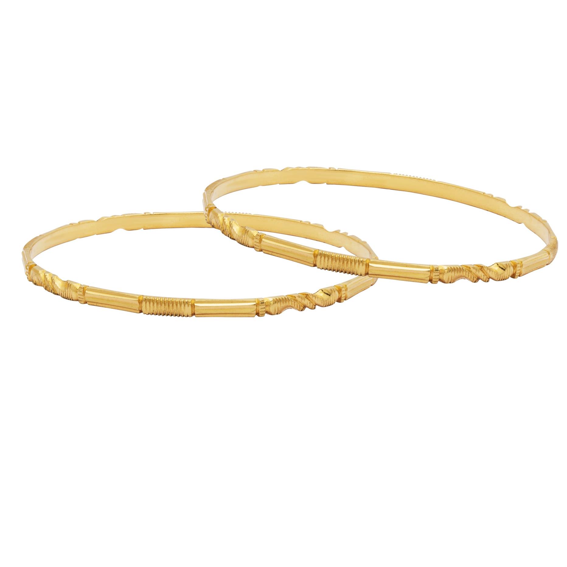 Gold Bangle For Women with Free Gold Coin