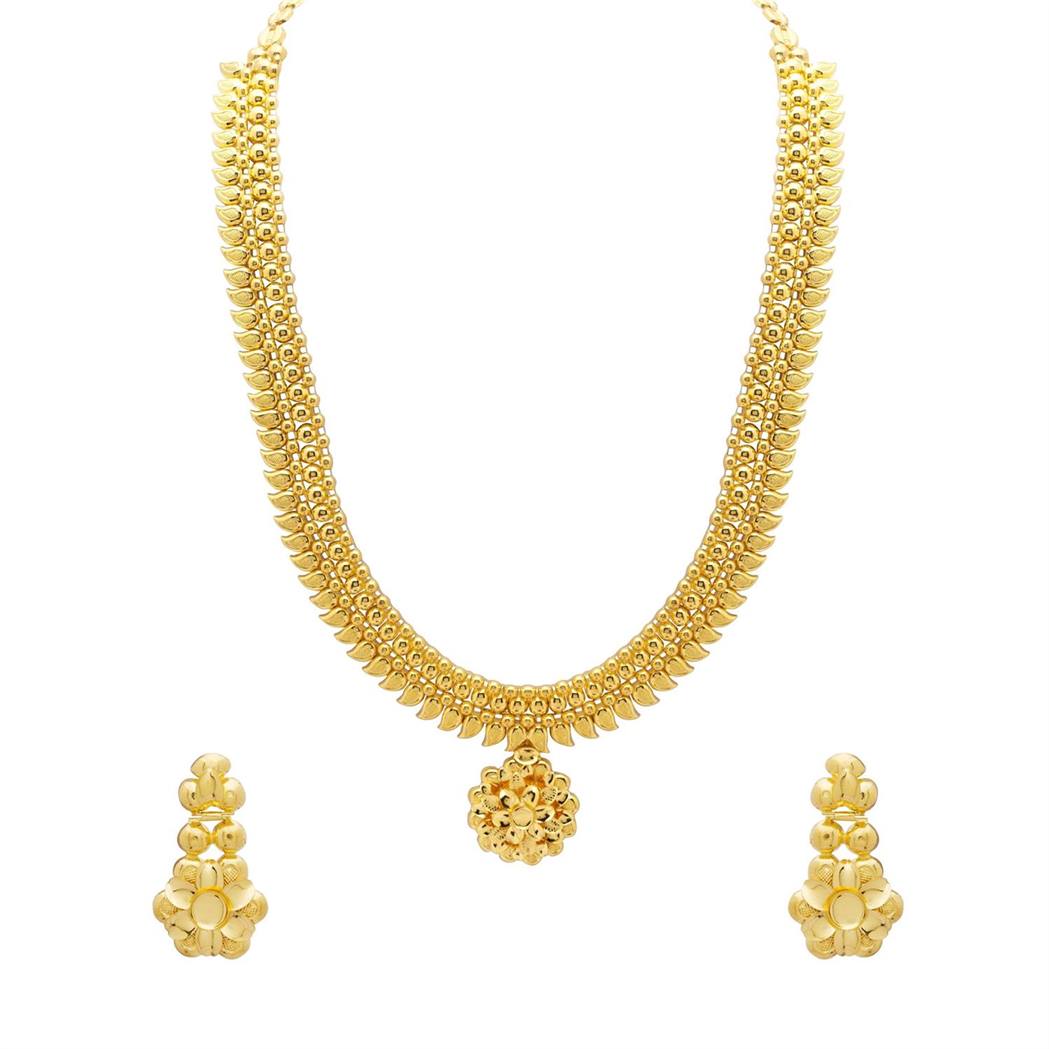 Gold Necklace Set For Women