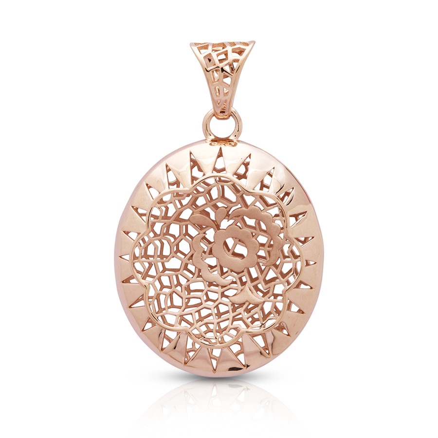 Rose Gold Pendent For Women