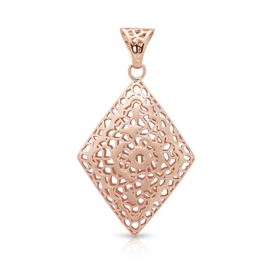 Rose Gold Pendent For Women