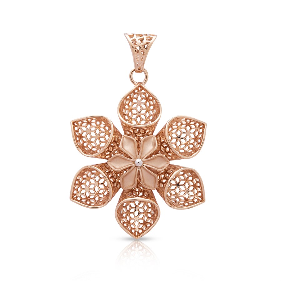 Rose Gold Pendent For Women