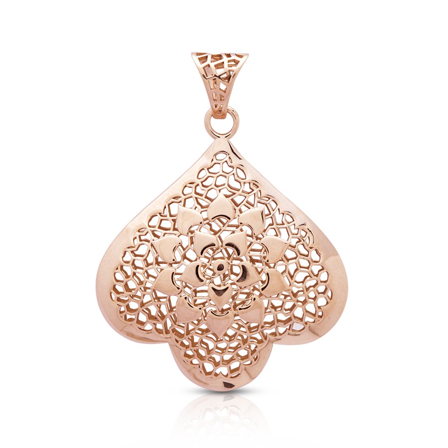 Rose Gold Pendent For Women