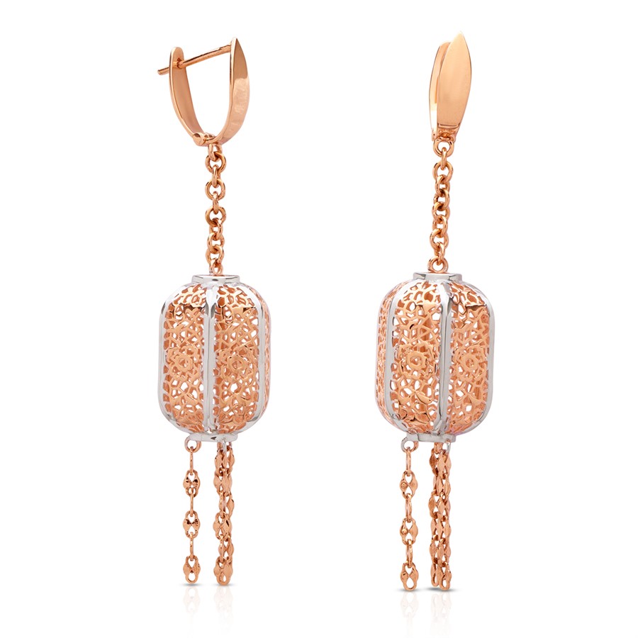 Gold Earring For Women with Free Gold Coin