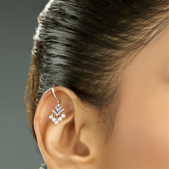 Navinya Collection Diamond Earrings