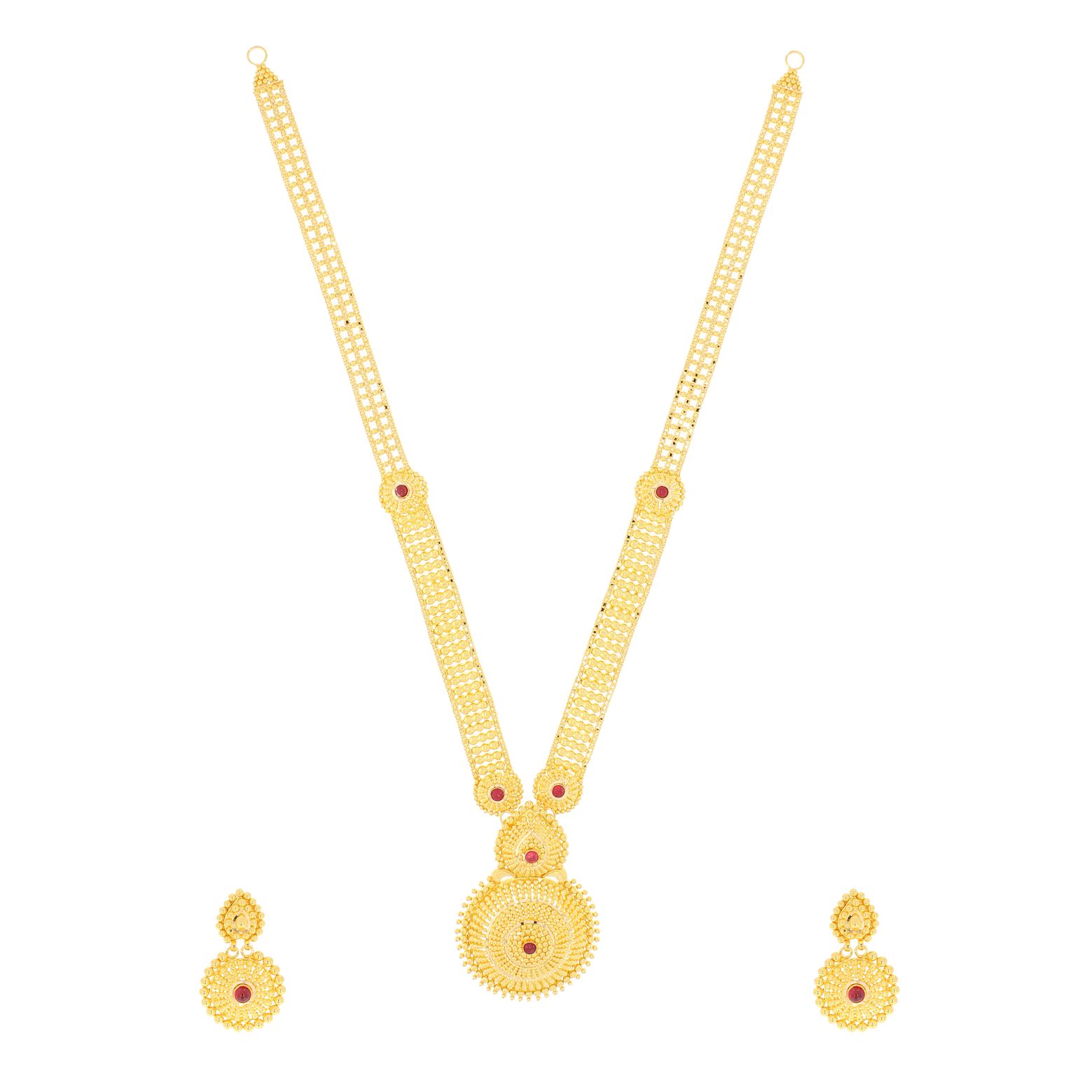 Gold Necklace Set