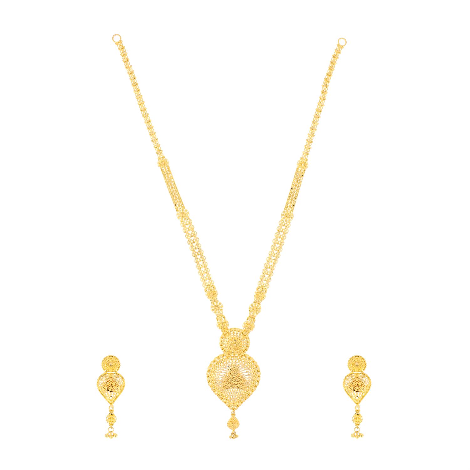 Gold Necklace Set