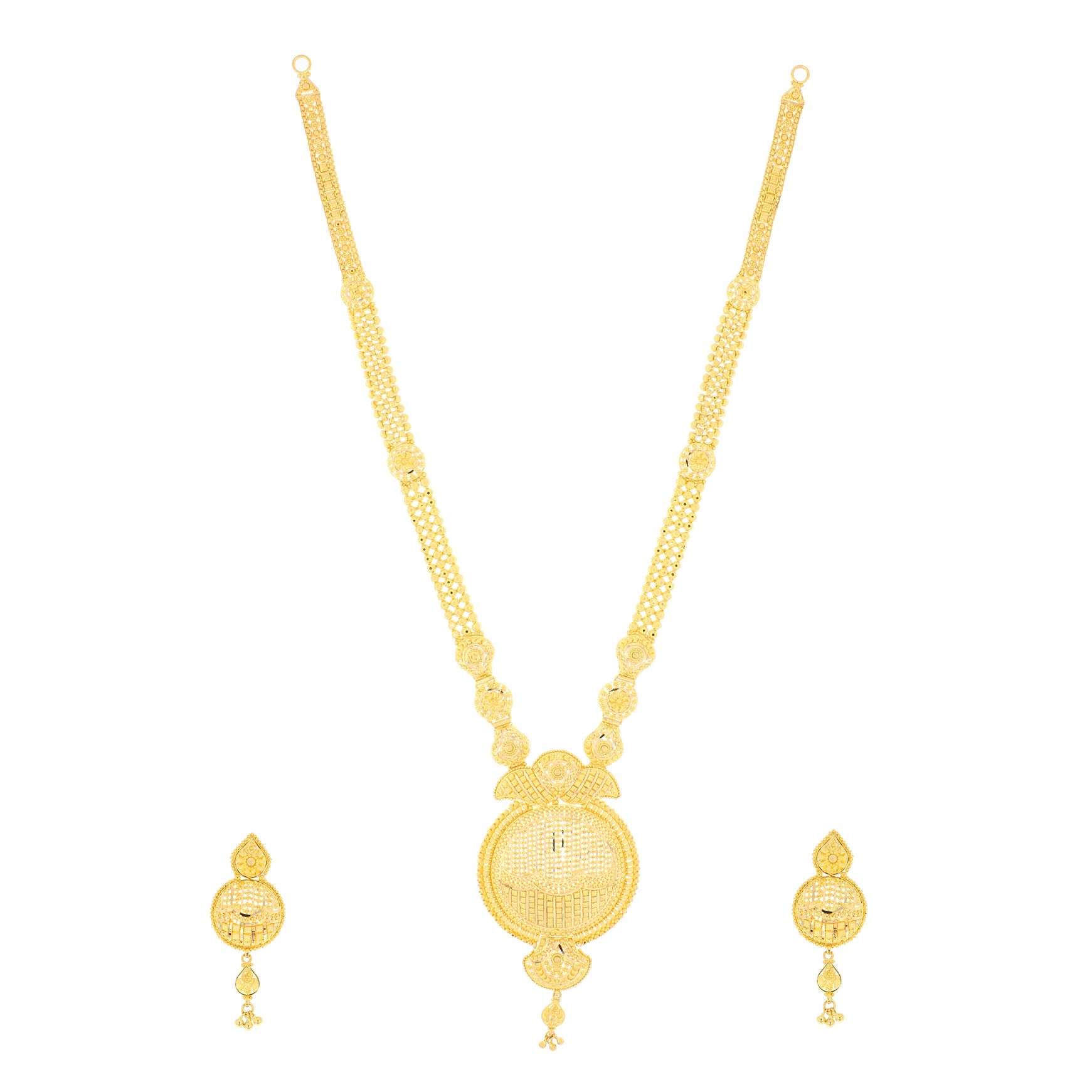 Gold Necklace Set