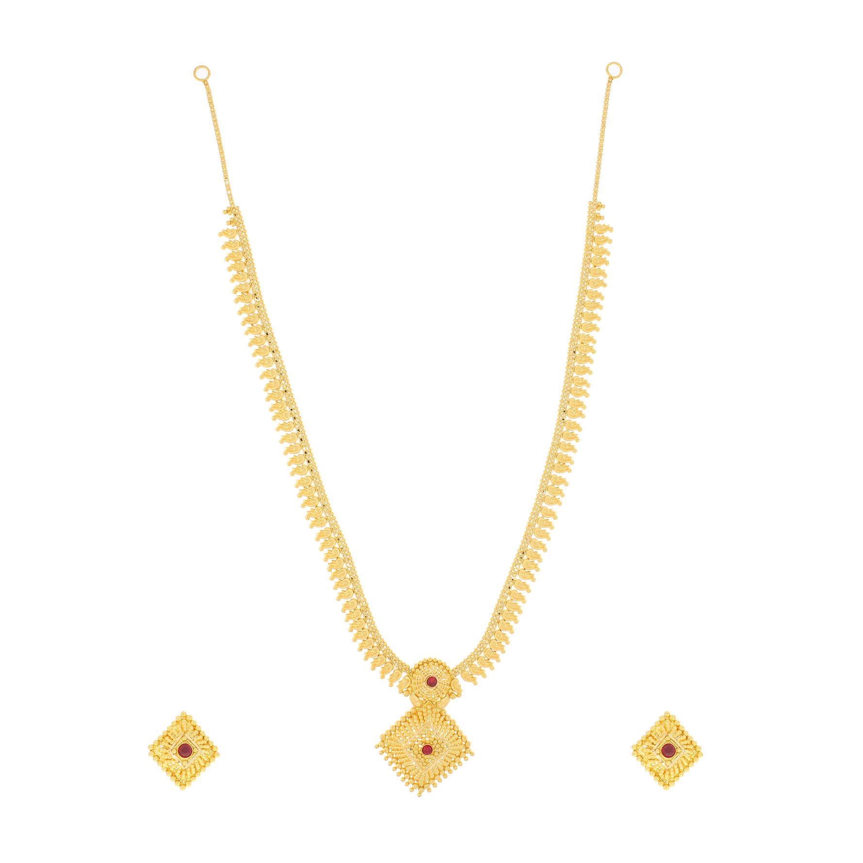 Gold Necklace Set