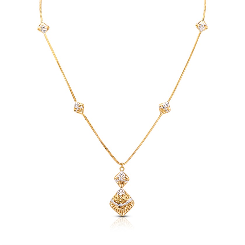 Gold Necklace with Free Gold Coin