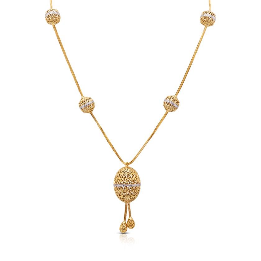 Gold Necklace with Free Gold Coin