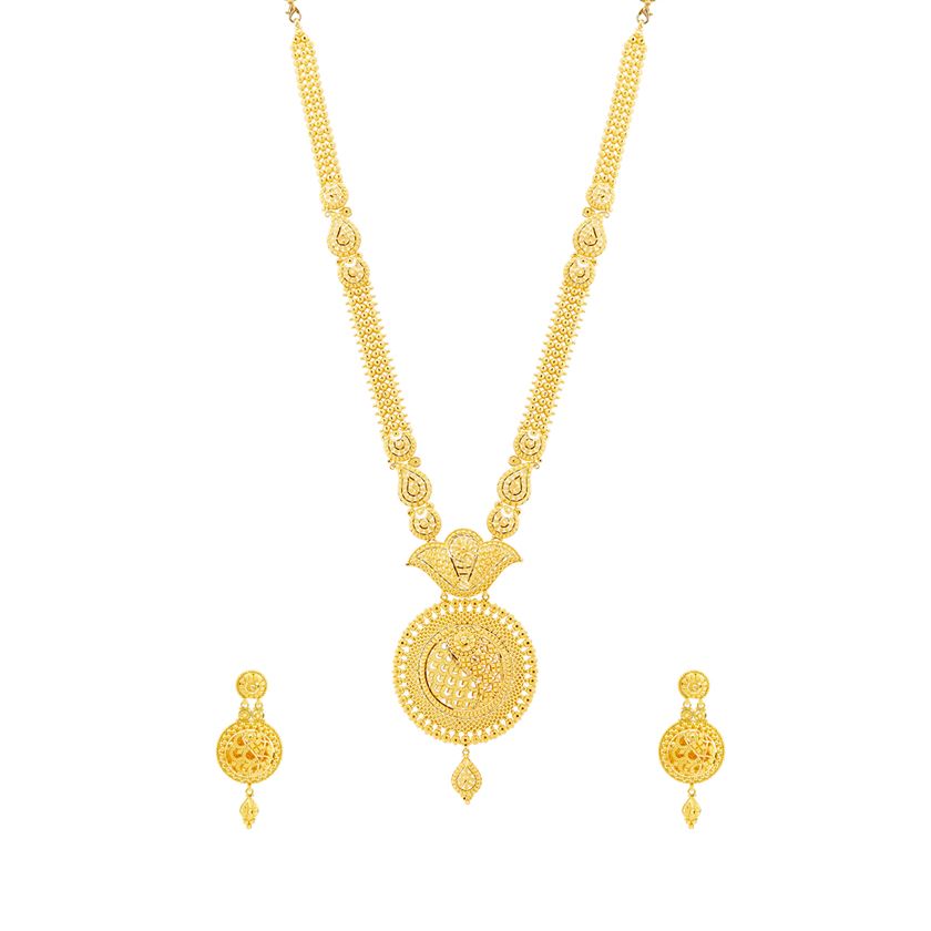 Gold Necklace Set