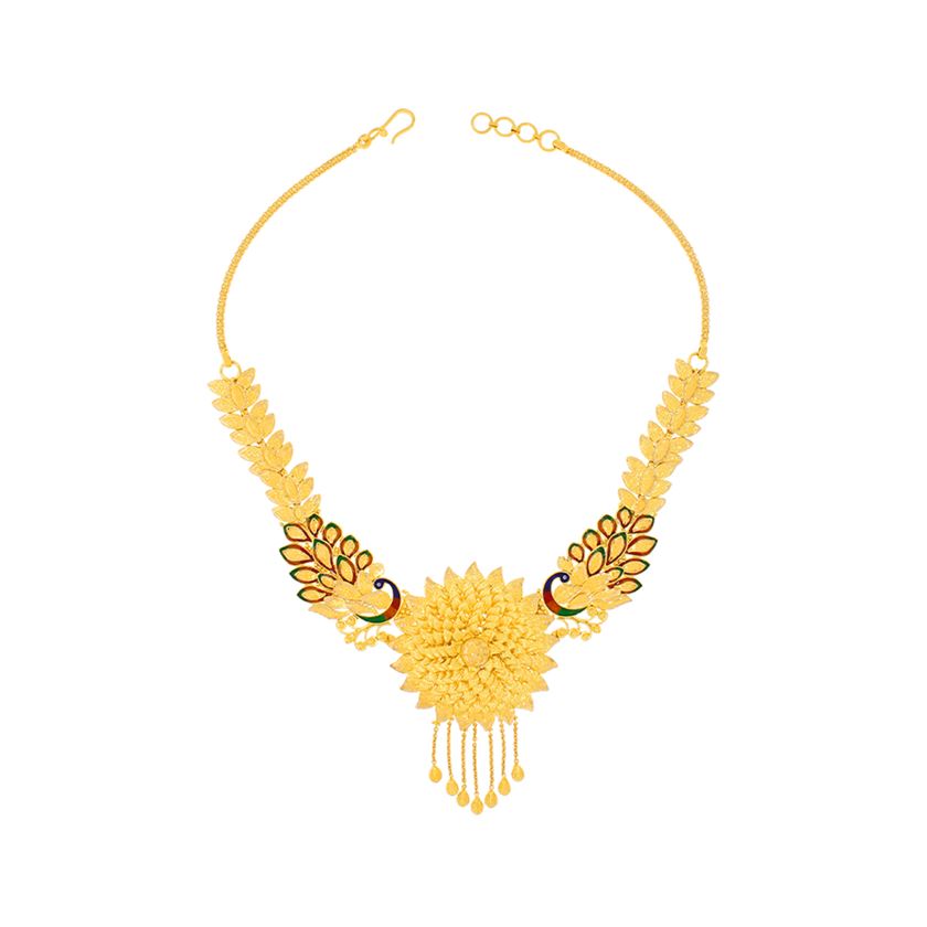 Gold Necklace with Free Gold Coin