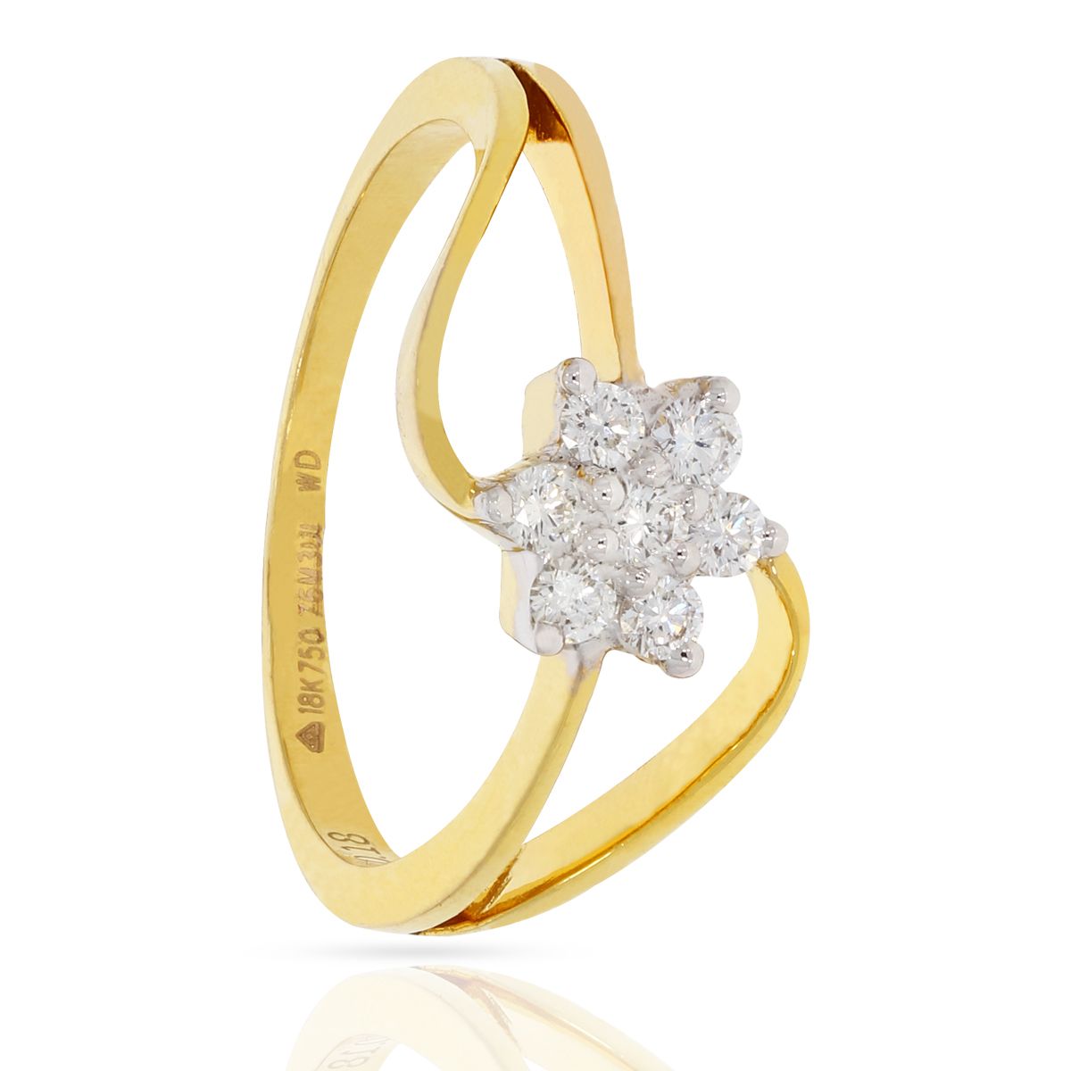 Kamya Diamond Ring with Free Gold Coin