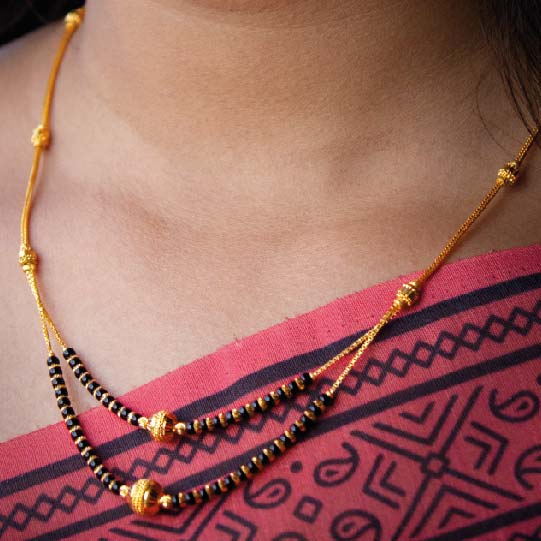 Gold Mangalsutra For Women