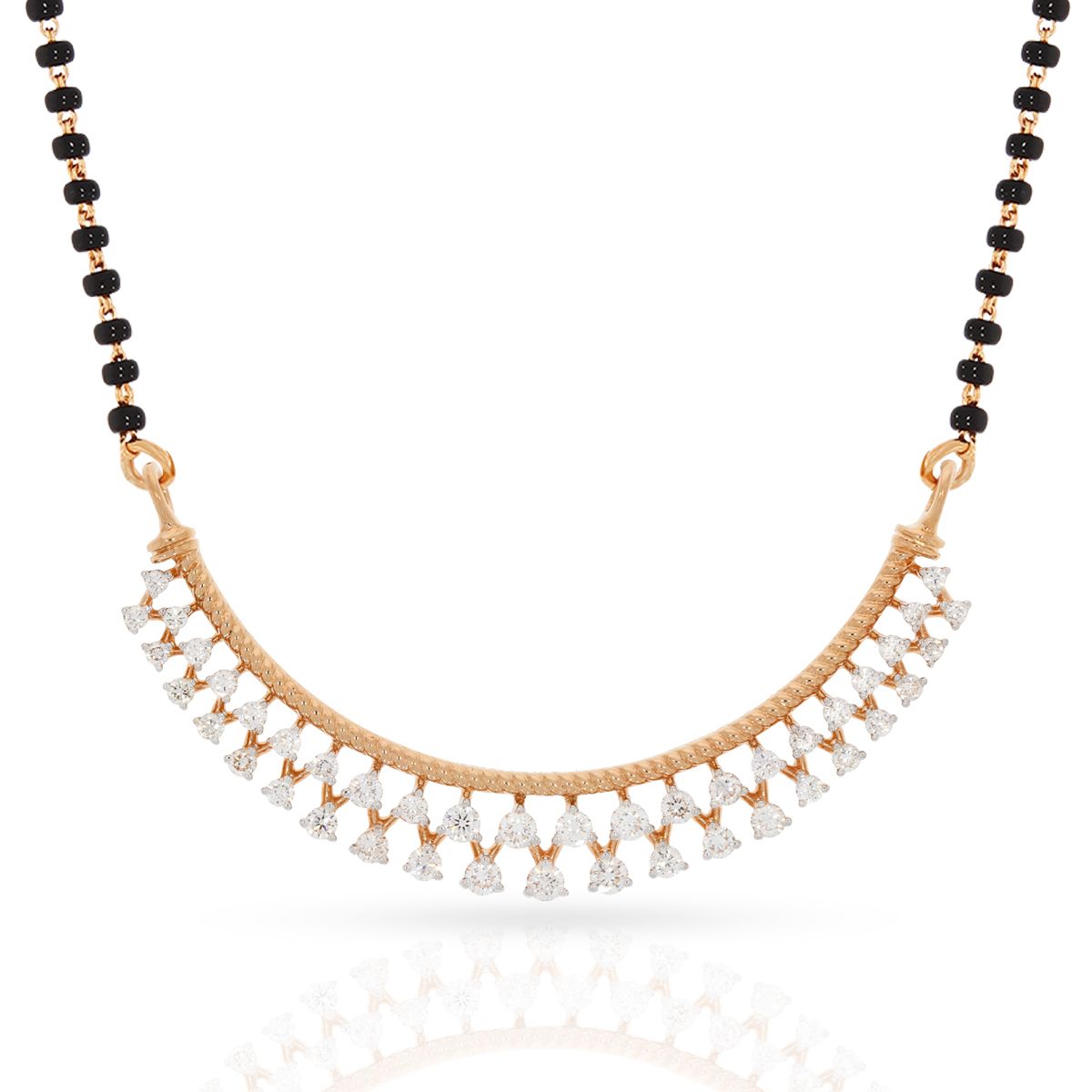 Aahana Diamond Mangalsutra Pendant