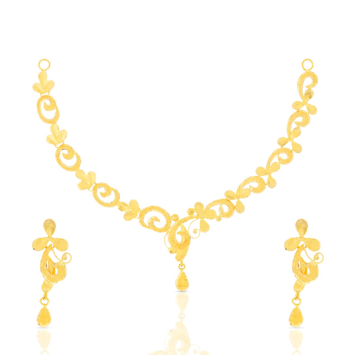 Gold Necklace Set