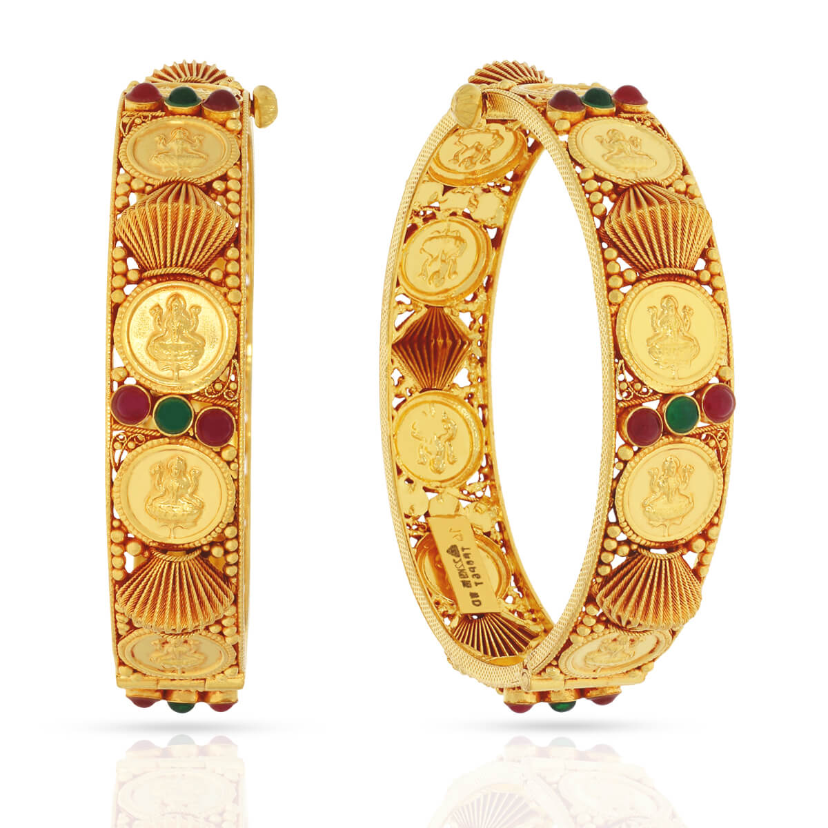 Laxmi Gold Patli Kada with Free Gold Coin