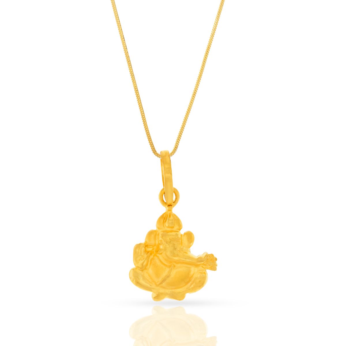 Golden Grace Lord Ganesha Gold Pendant Collection