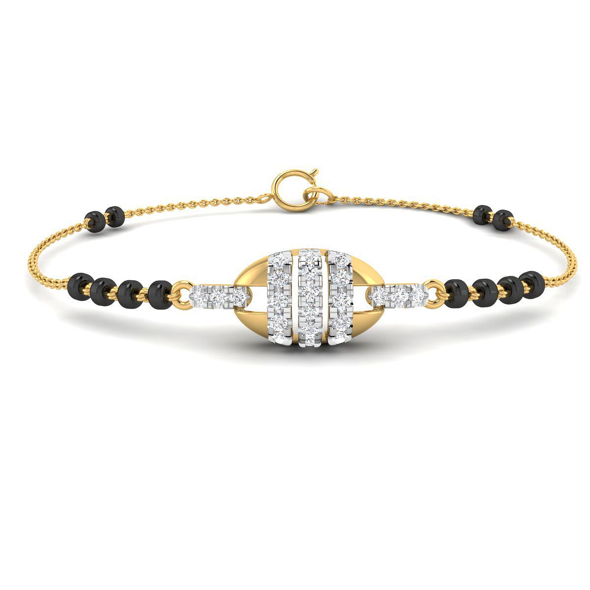 Stella Diamond Mangalsutra Bracelet