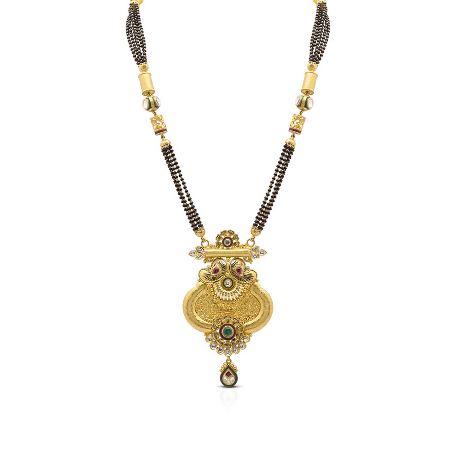 Gold Mangalsutra For Women with Free Gold Coin