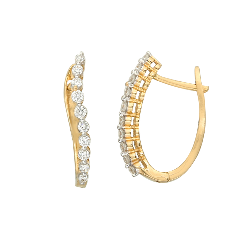 Adney Diamond Earring with Free Gold Coin