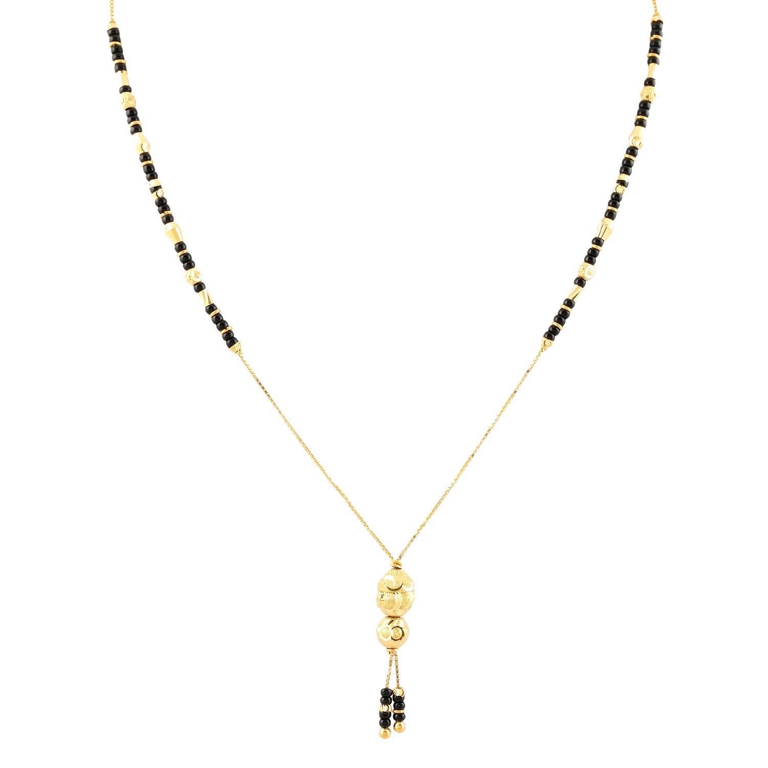 Gold Mangalsutra with Free Gold Coin