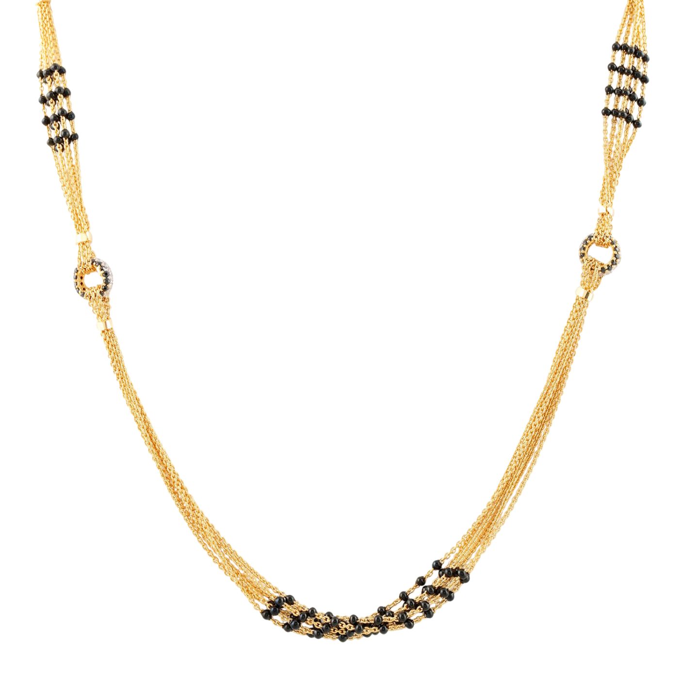 Gold Mangalsutra with Free Gold Coin