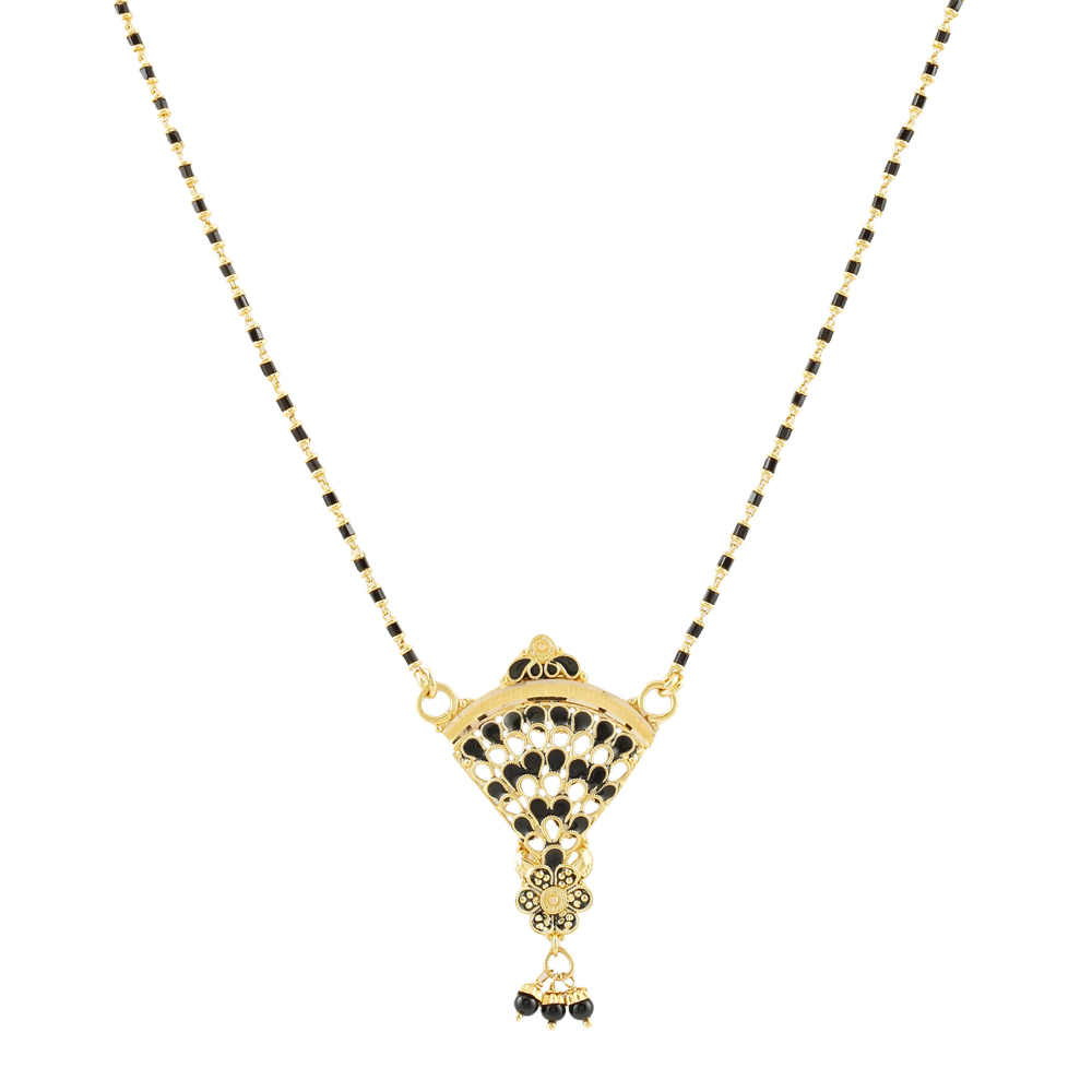 Gold Mangalsutra with Free Gold Coin