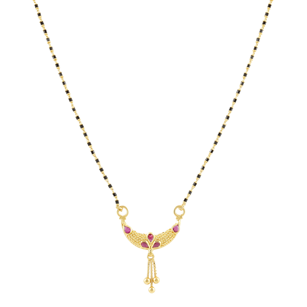 Gold Mangalsutra with Free Gold Coin