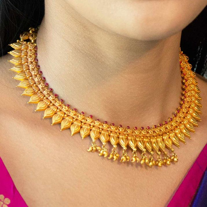 Gold Necklace with Free Gold Coin