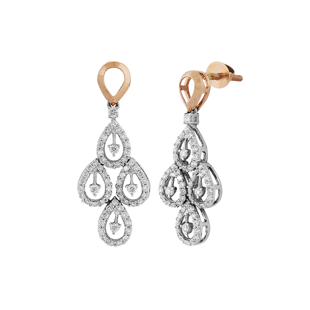 Tinkle Diamond Earring with Free Gold Coin