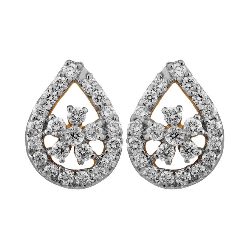 Grace Shine Diamond Earring with Free Gold Coin