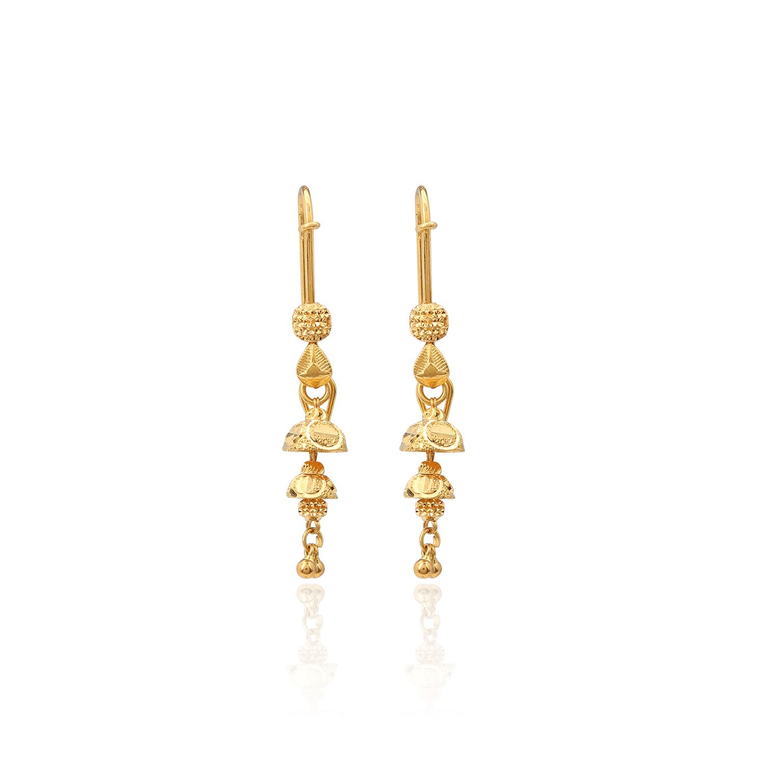 Yellow Gold Earring