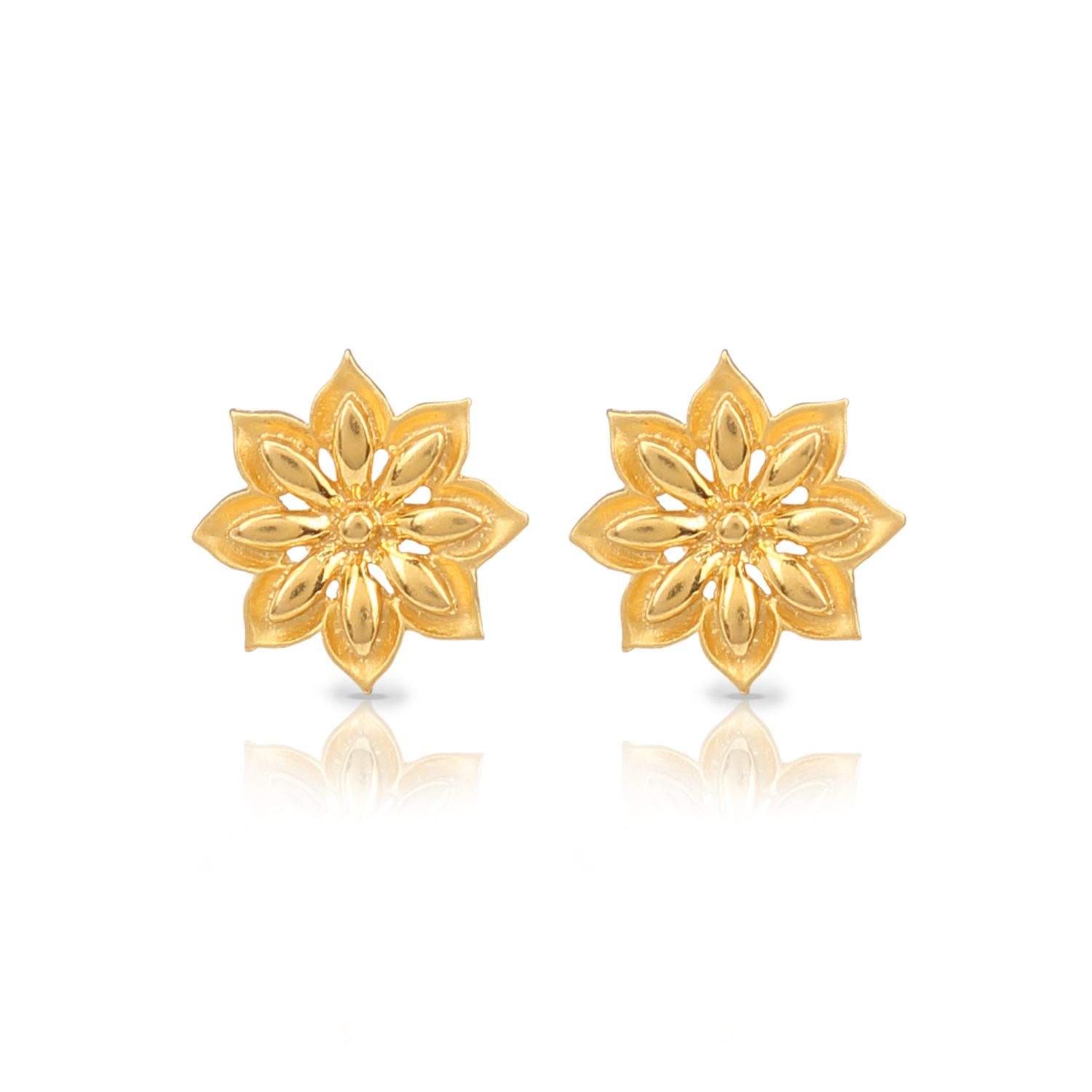 Yellow Gold Earring