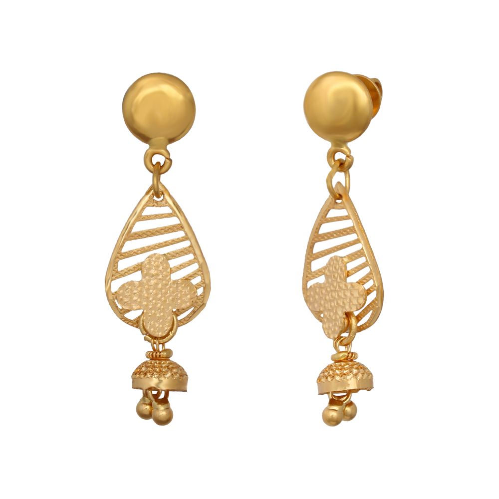 Yellow Gold Earring