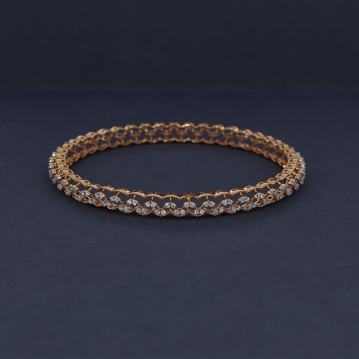 Anaita Diamond Bangle with Free Gold Coin