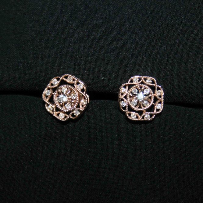 Diamond Earring For Women with Free Gold Coin