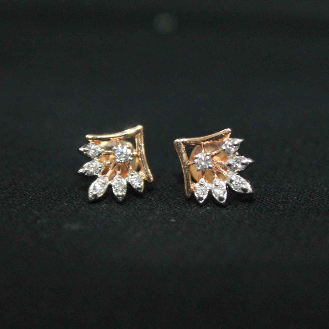 Diamond Earring For Women with Free Gold Coin